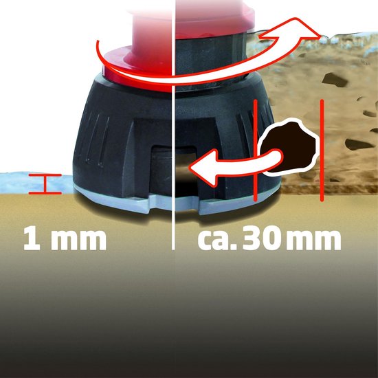 Einhell GE-DP 7330 LL 4170790 Dompelpomp voor vervuild water 16500 l/h 8.5 m - Rood