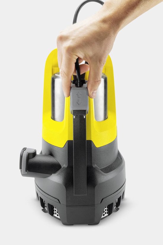 Kärcher SP 7 Dirt Inox 1.645-506.0 Dompelpomp voor vervuild water Met meerdere standen, Met geaarde stekker 15500 l/h 8 m - Geel