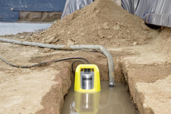 Kärcher SP 7 Dirt Inox 1.645-506.0 Dompelpomp voor vervuild water Met meerdere standen, Met geaarde stekker 15500 l/h 8 m - Geel
