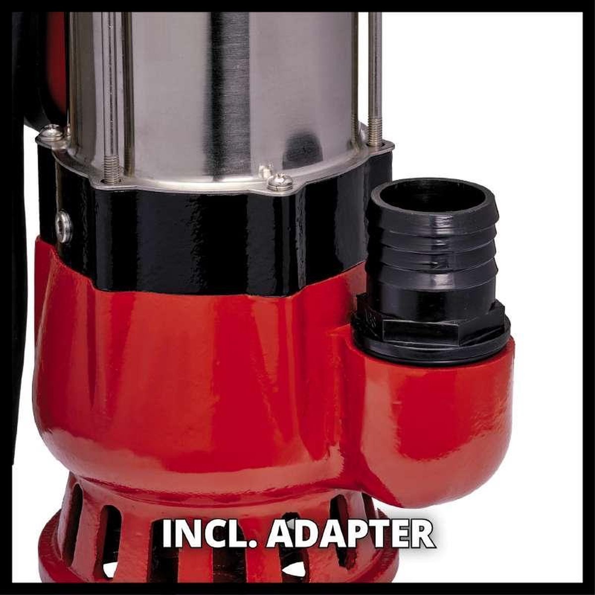 Einhell GC-DP 5010 G 4171421 Dompelpomp voor vervuild water Met geaarde stekker 12000 l/h 8 m - Rood