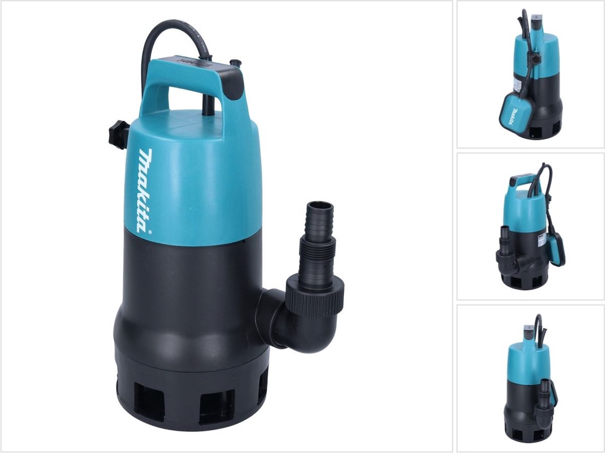 Makita PF0410 Dompelpomp voor vervuild water Met geaarde stekker 8400 l/h