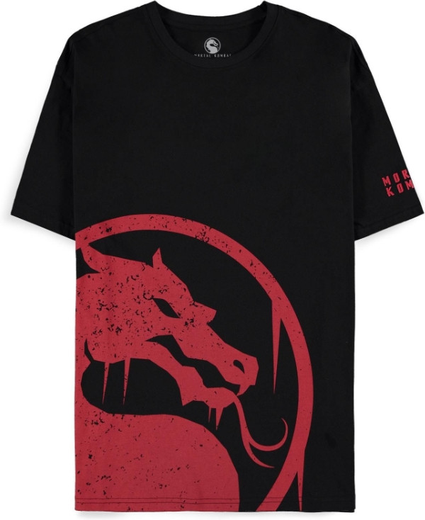 Difuzed Mortal Kombat - Red Logo Men's Short Sleeved T-shirt