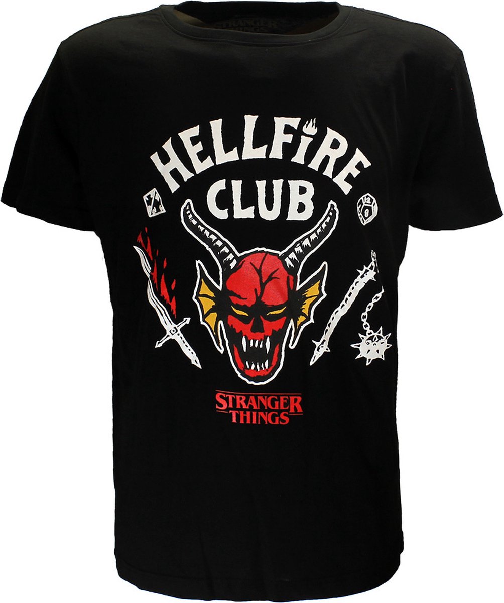 Difuzed Stranger Things - Hellfire Club Men's Short Sleeved T-shirt