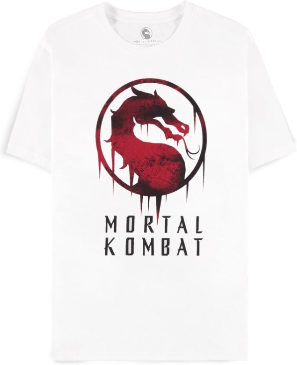 Difuzed Mortal Kombat - White Men's Short Sleeved T-shirt