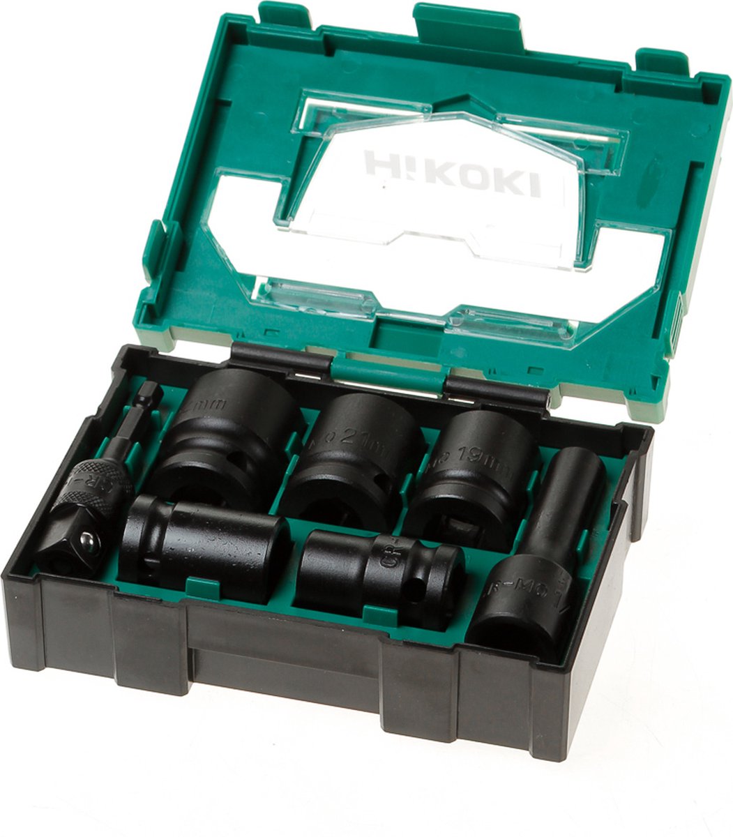 Hikoki Krachtdoppenset 1/2", 10-24mm