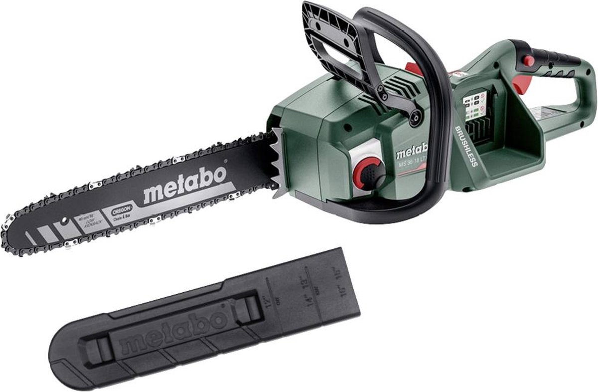 Metabo Accu-kettingzaag | MS 36-18 LTX BL 40 | Zonder accu en lader