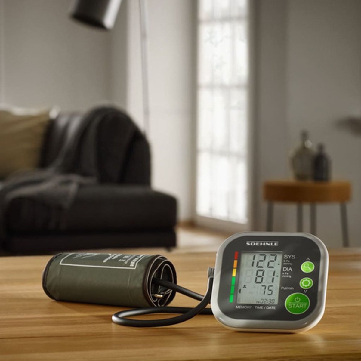 Soehnle Bovenarmbloeddrukmeter Systo Monitor 200 - Zwart