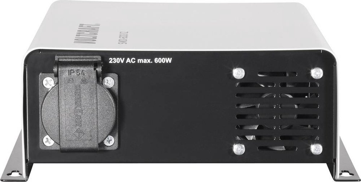 VOLTCRAFT SWD-600/12 Omvormer 600 W 12 V/DC - 230 V/AC Afstandbedienbaar