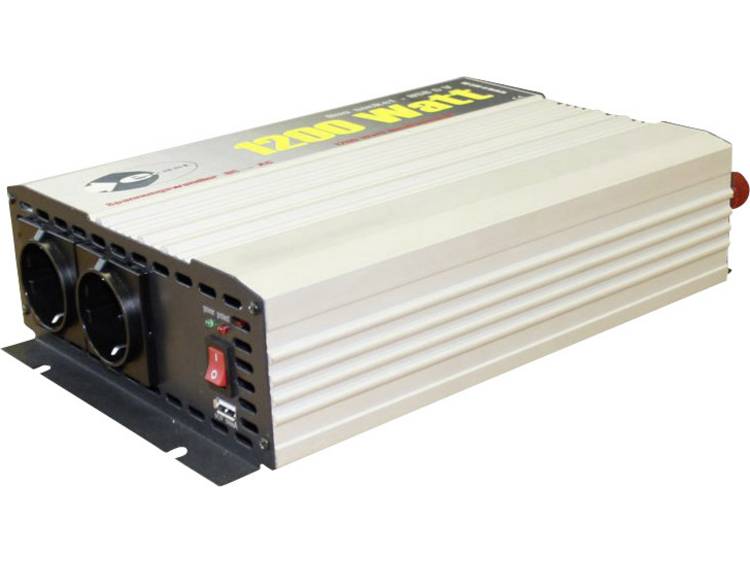 e-ast HPL1200-24 Omvormer 1200 W 24 V/DC - 230 V/AC, 5 V/DC