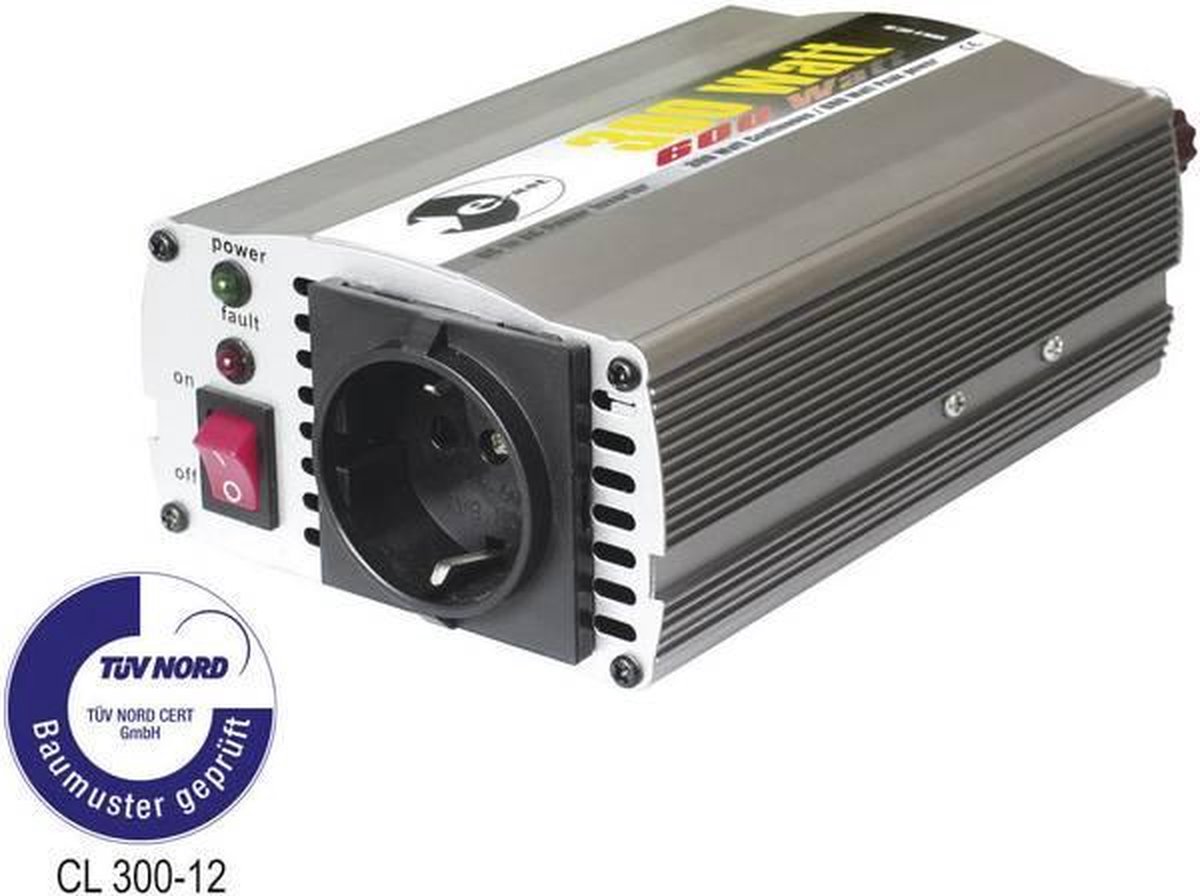 e-ast CL300-12 Omvormer 300 W 12 V/DC - 230 V/AC