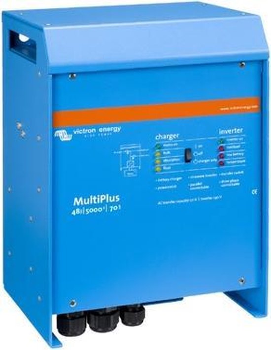 Victron Energy MultiPlus 48/5000/70-100 Netomvormer 5000 W 48 V/DC - 230 V/AC geÃ¯ntegreerde laadregelaar