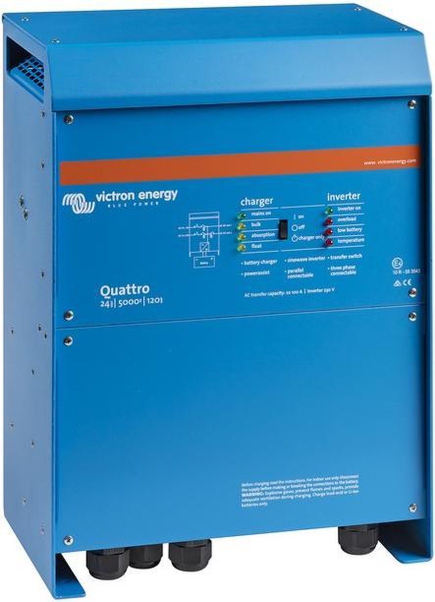 Victron Energy Omvormer 5000 W 24 V/DC - 230 V/AC