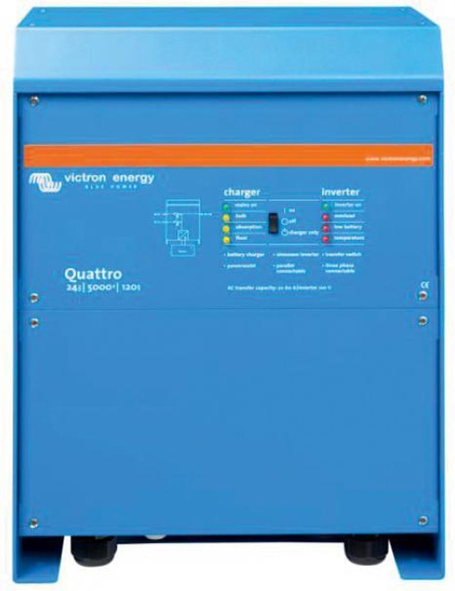 Victron Energy Omvormer 15000 VA 48 V/DC - 230 V/AC