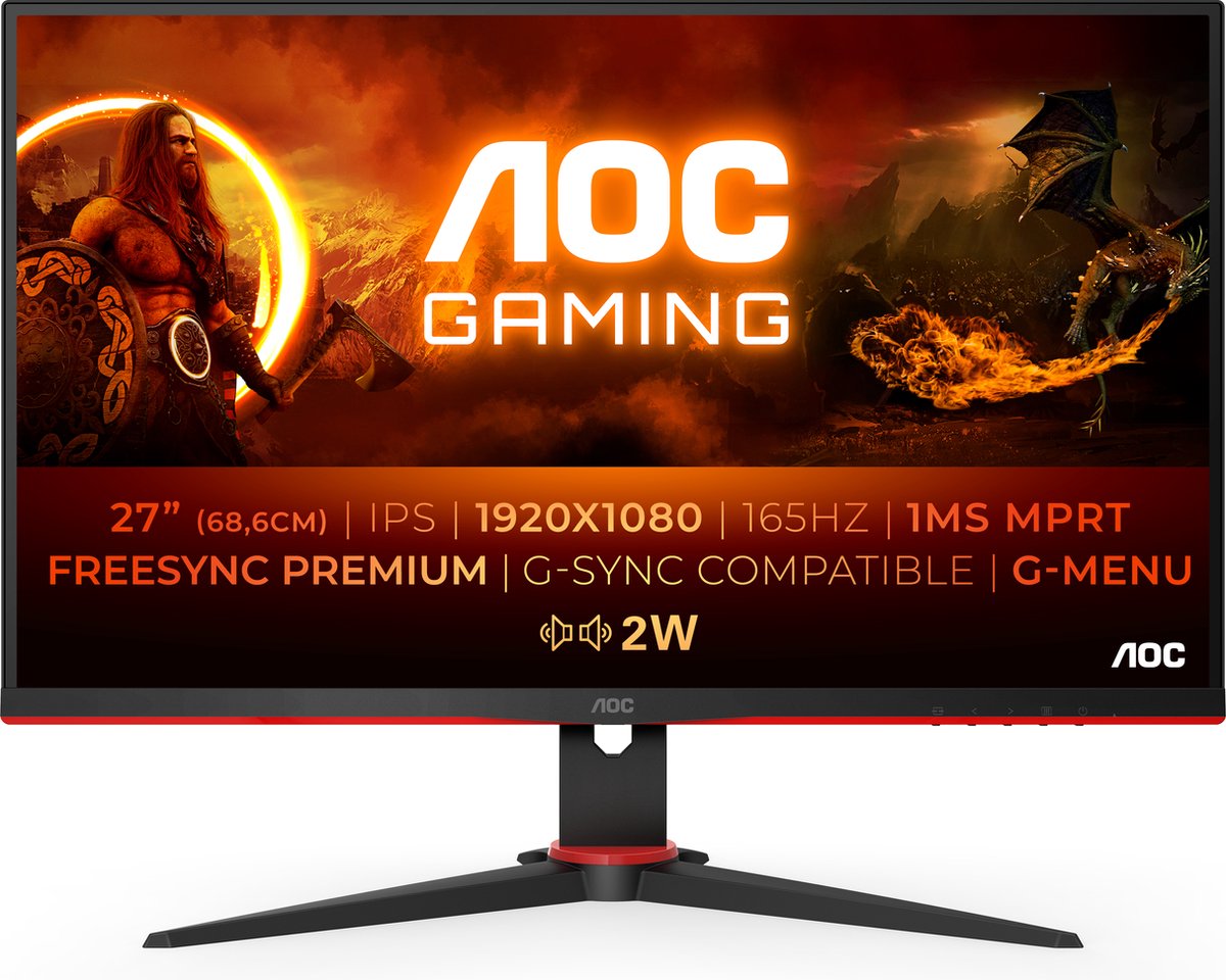 AOC G2 27G2SPAE/BK - 27''