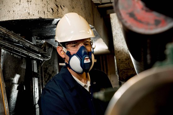 3M™ 4251+ Halfgelaatsmasker FFA1P2 R D 1 stuk(s) DIN EN 405