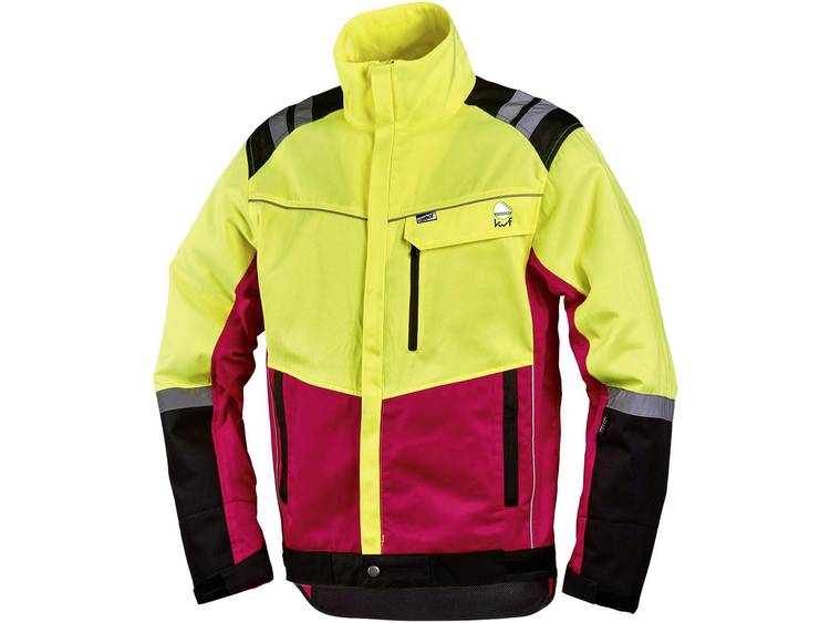 4112-S Bosbescherming jas comfort Maat: S Neon-geel, Rood, - Zwart