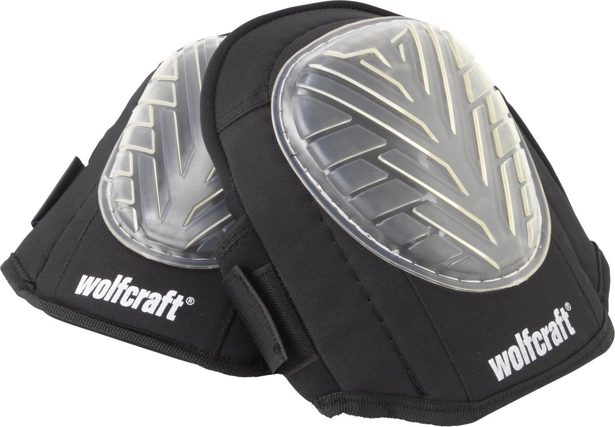 Wolfcraft Kniebeschermer met gel 4860000 1 paar - Negro