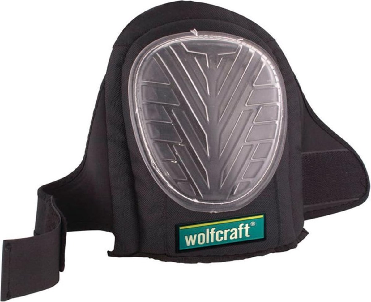 Wolfcraft Kniebeschermer met gel 4860000 1 paar - Zwart