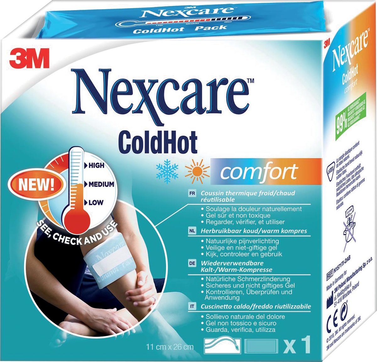 3M™ N1571-1 Nexcare ColdHot Comfort koud-/warmkompres