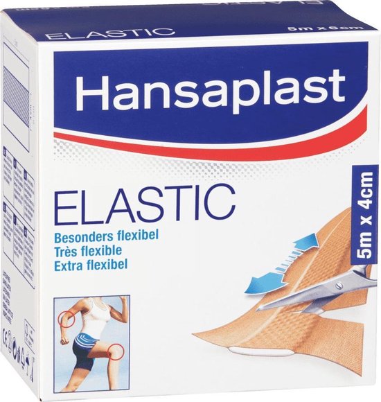 1556523 Hansaplast Elastic pleister (l x b) 5 m x 8 cm