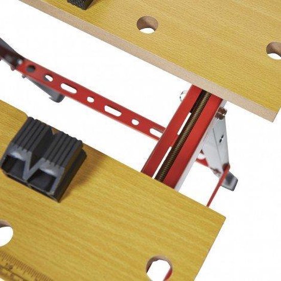 Brüder Mannesmann M 7000 Inklapbare werkbank - Zwart