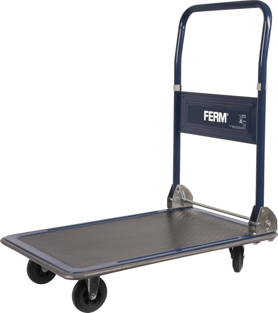 FERM TTM1027 Plateauwagen Inklapbaar Staal Laadvermogen (max.): 150 kg