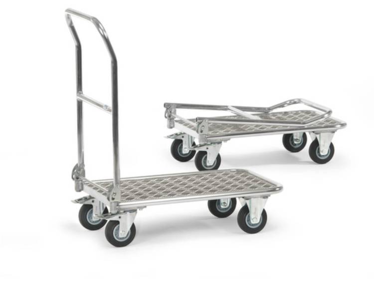 Fetra 1134 Plateauwagen Inklapbaar Aluminium Laadvermogen (max.): 150 kg