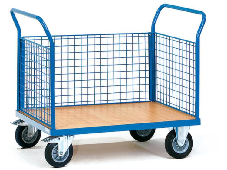 Fetra 1530 Plateauwagen Staal Poedercoating Laadvermogen (max.): 400 kg