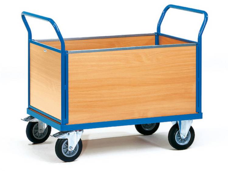 Fetra 2550 Plateauwagen Staal Poedercoating Laadvermogen (max.): 400 kg