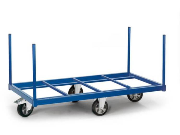 ROLLCART 02-1234R Wagen voor zware belasting Staal Poedercoating Laadvermogen (max.): 1200 kg