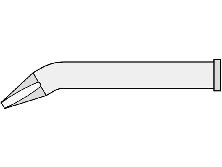 Weller XT AX Soldeerpunt Beitelvorm, gebogen Grootte soldeerpunt 1.6 mm Lengte soldeerpunt: 51.5 mm Inhoud: 1 stuk(s)