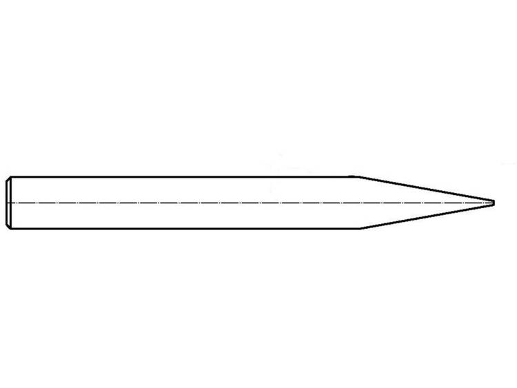 Weller T0054323099 Soldeerpunt Beitelvorm Inhoud: 1 stuk(s)