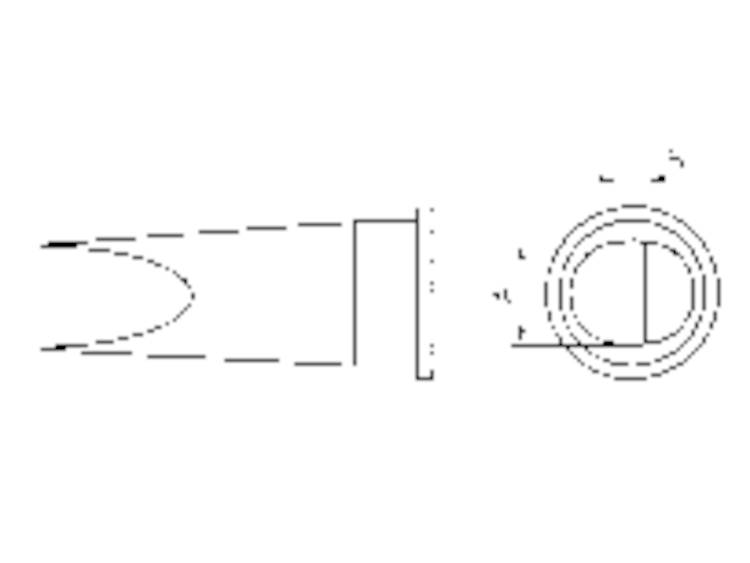 Weller LHT-E Soldeerpunt Platte vorm Grootte soldeerpunt 6.7 mm Inhoud: 1 stuk(s)
