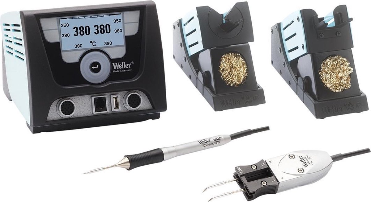 Weller WX2021 Soldeerstation Digitaal 240 W +50 tot +550 Â°C - Coral