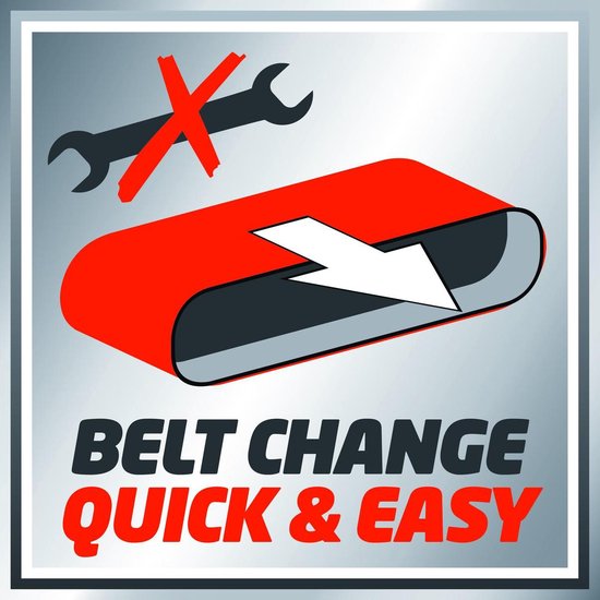 Einhell TC-BS 8038 4466260 Bandschuurmachine 800 W 76 x 142 mm