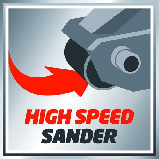 Einhell TC-BS 8038 4466260 Bandschuurmachine 800 W 76 x 142 mm