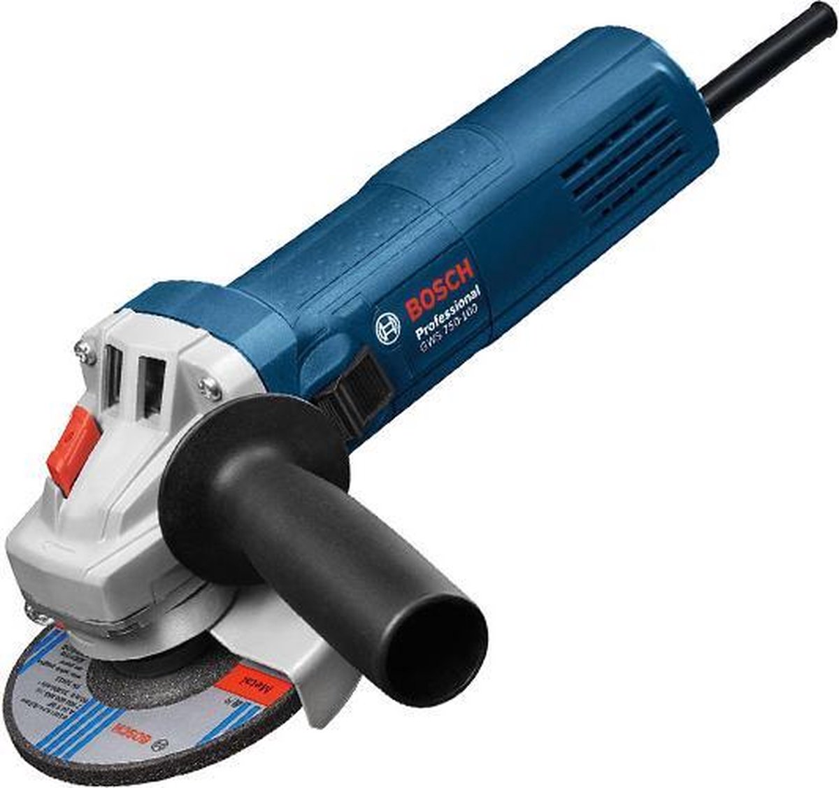 Bosch GWS 750 0601394000 Haakse slijper 115 mm 750 W