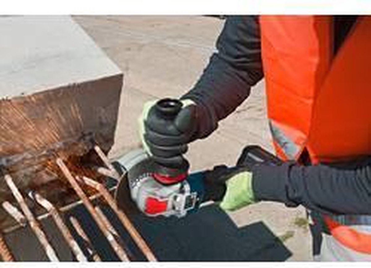 Bosch GWX 18V-10SC 06017B0400 Haakse accuslijper 125 mm 18 V