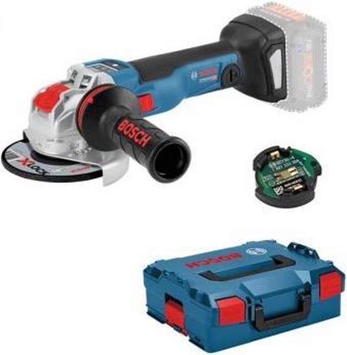 Bosch GWX 18V-10SC 06017B0400 Haakse accuslijper 125 mm 18 V