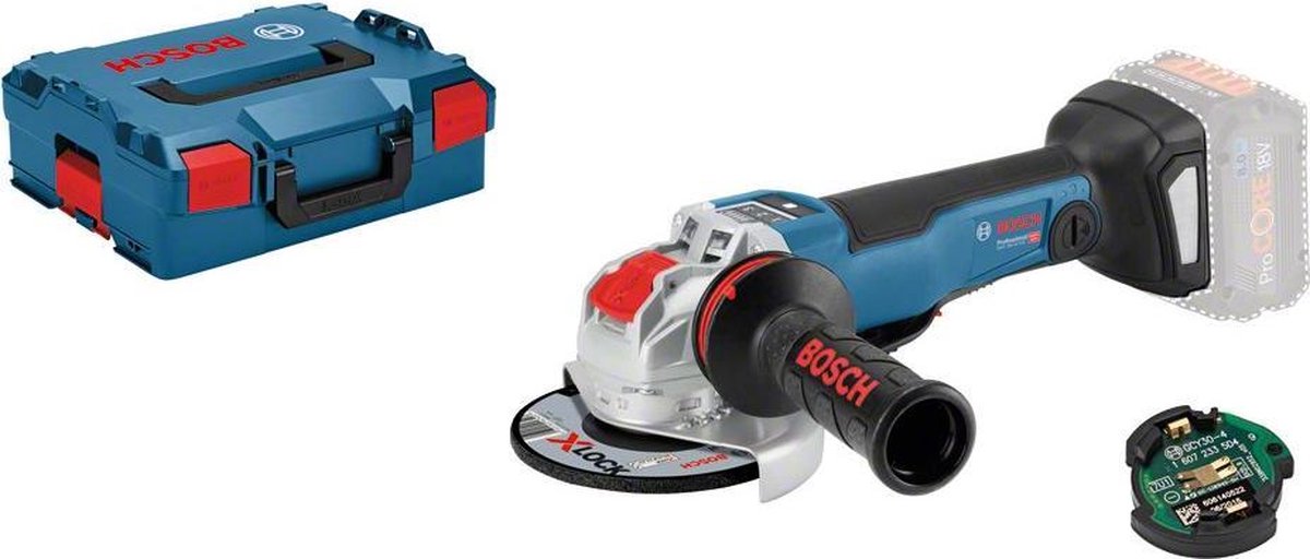 Bosch GWX 18V-10PSC 06017B0800 Haakse accuslijper 125 mm 18 V
