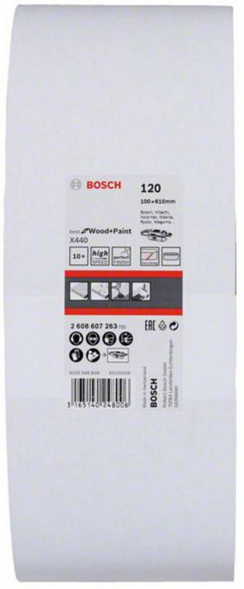 Bosch Schuurbandset P120