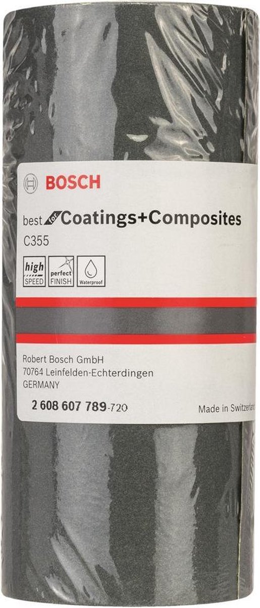 Bosch 2608607789 Schuurpapierrol Korrelgrootte 400 (l x b) 5 m x 115 mm 5 m