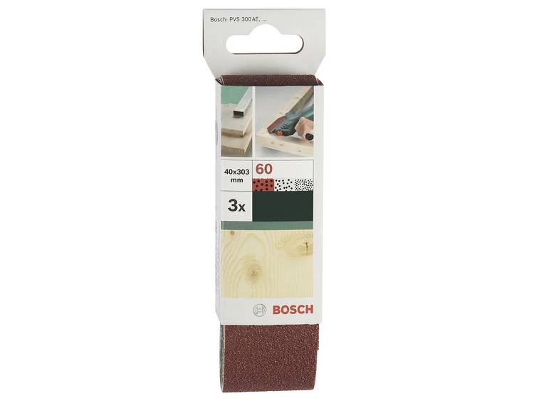 Bosch 2609256184 Schuurband Korrelgrootte 120 (l x b) 303 mm x 40 mm 3 stuk(s)