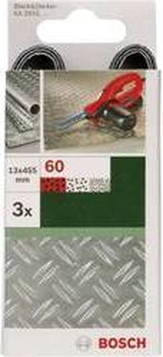 Bosch 2609256242 Schuurband Korrelgrootte 120 (l x b) 455 mm x 13 mm 3 stuk(s)