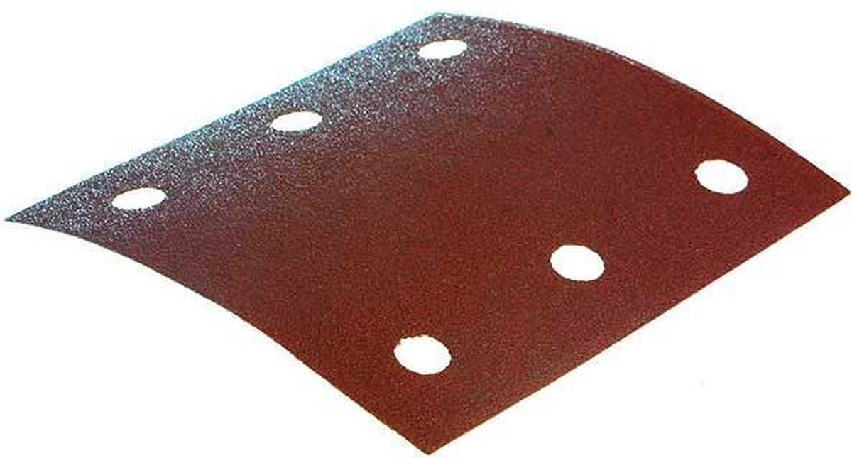 Makita P-33093 Oscillerend schuurpapier Met klittenband Korrelgrootte 60 (l x b) 102 mm x 115 mm 10 stuk(s) - Rood