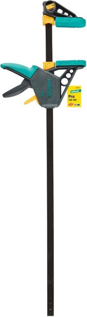 Wolfcraft 3033000 EHZ met Ã©Ã©n hand te bedienen PRO100/700 mm
