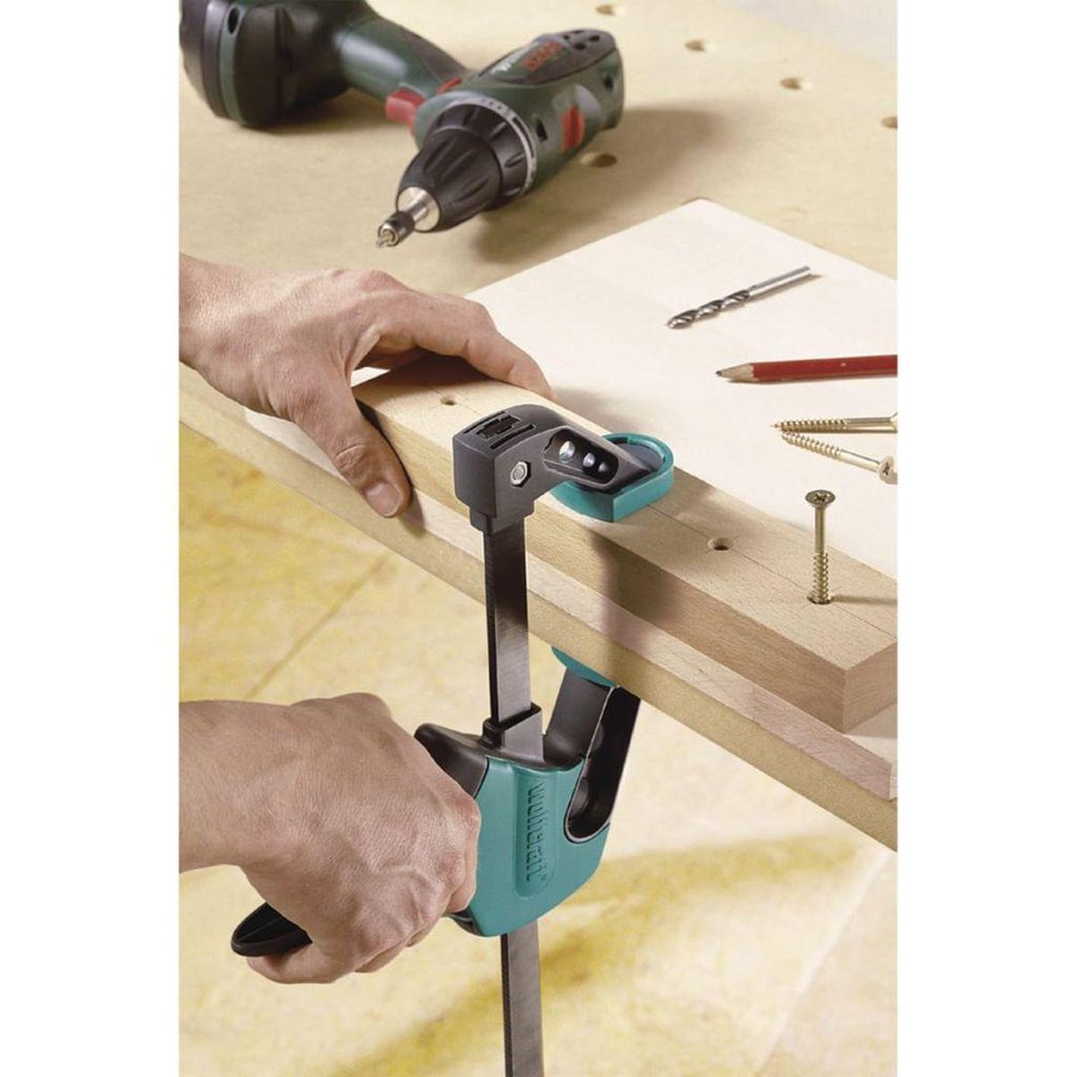 Wolfcraft 3023000 EHZ Easy 75-500 - Met Ã©Ã©n hand