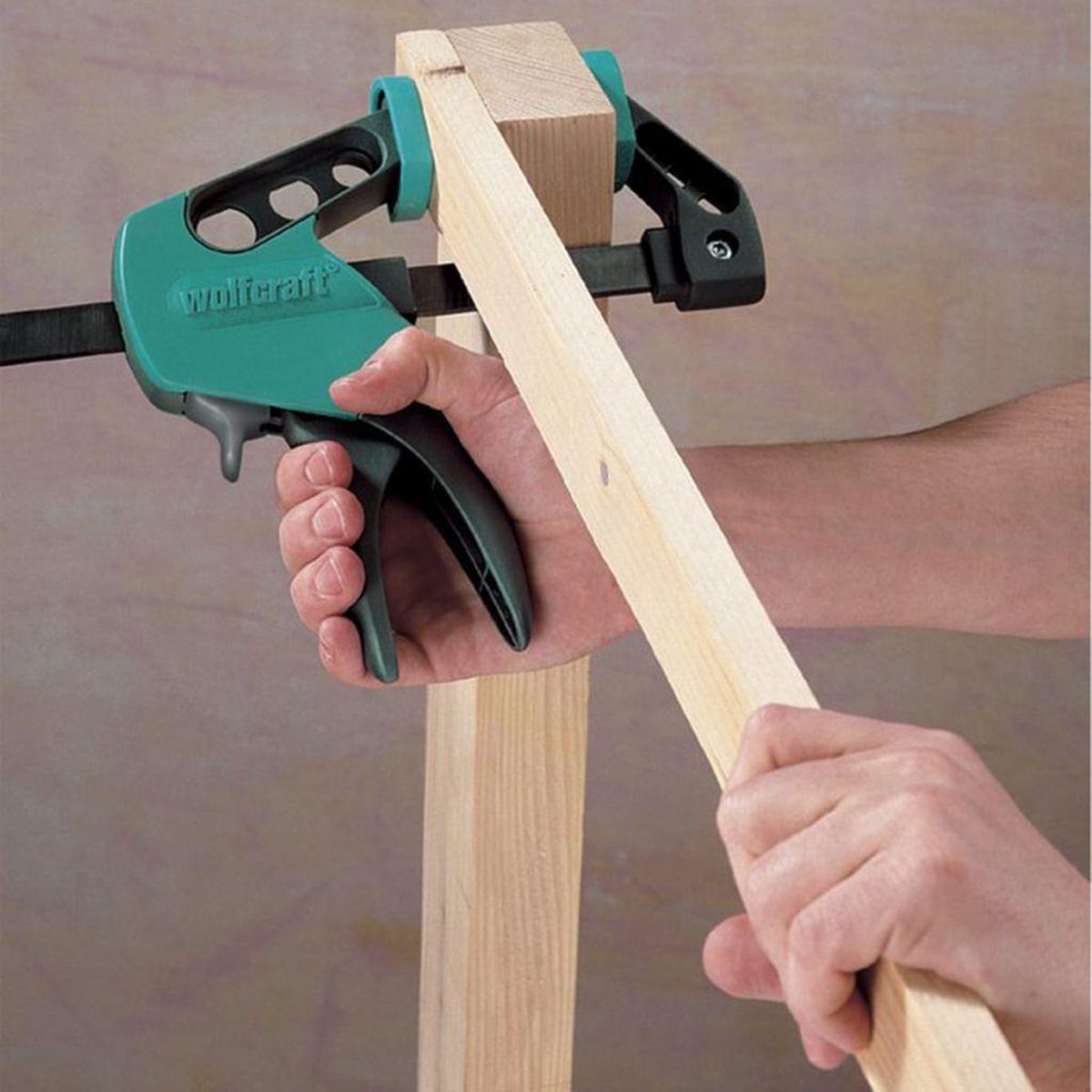 Wolfcraft 3023000 EHZ Easy 75-500 - Met Ã©Ã©n hand