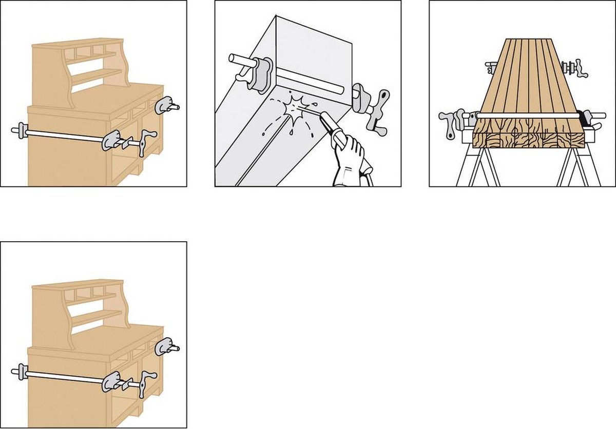 Brüder Mannesmann 911 Onbegrensde lijmtang