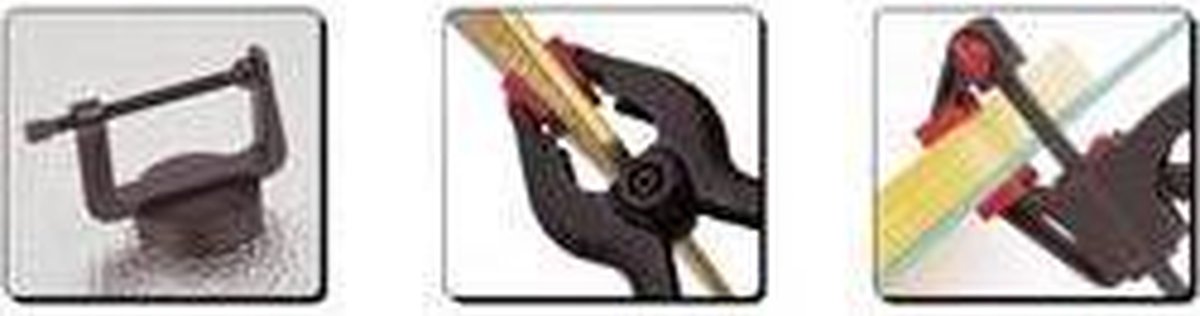 Brüder Mannesmann 90317 16-delige set lijmklemmen Spanbereik: -